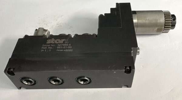 Werkzeughalter AGW_Star -3-Spindel-Frontalbohr-Fräsapparat ER16_Nr.661-51-0 (IntNr202101166)