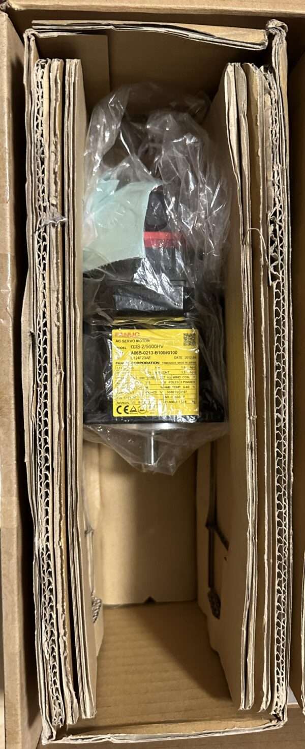 Fanuc SV_Motor_ALPHA _5000_ A06B-0213-B100#0100(IntNr230969) - ਚਿੱਤਰ 3