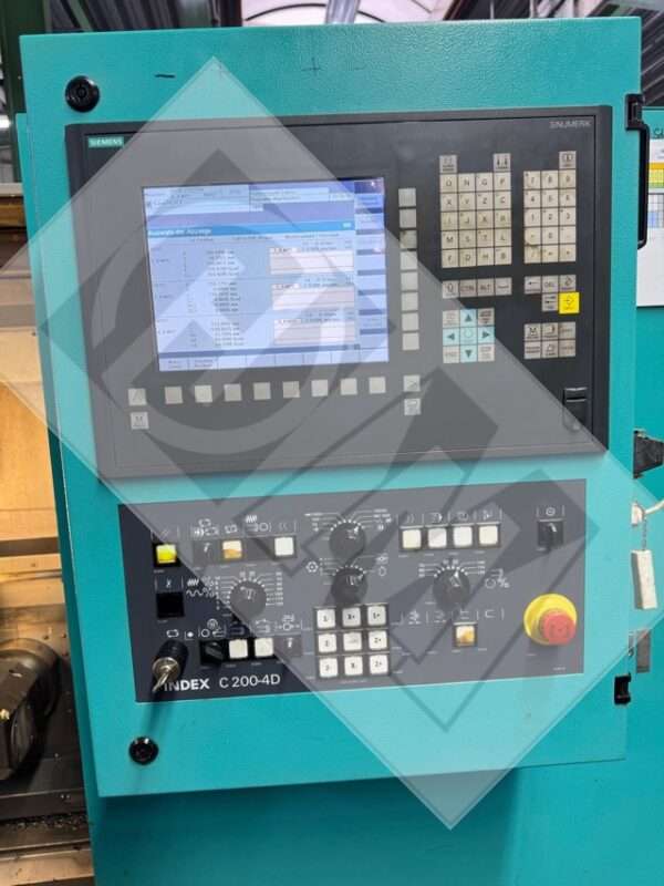 gebr. CNC-Drehmaschine Index C100 mit 2 Revolver_Beladesystem_ Bj.2011 _IntNr231240 - ਚਿੱਤਰ 4