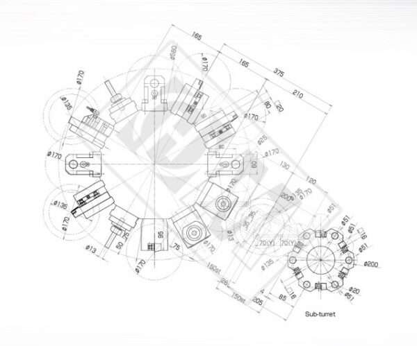 gebr. CNC-Drehmaschine Takamaz XY-120 Y plus Bj.2016_02 _IntNr231237 - ਚਿੱਤਰ 9