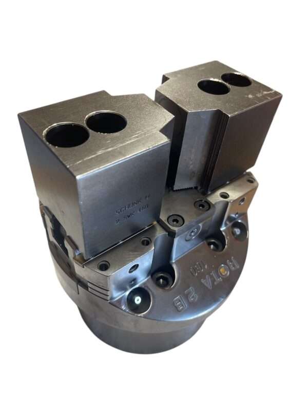 Schunk ROTA 2B 160 Zwei-Backen-Keilspannfutter / Schunk ROTA 2B 160 Two-Jaw Wedge-Style Power Chuck IntNr231294