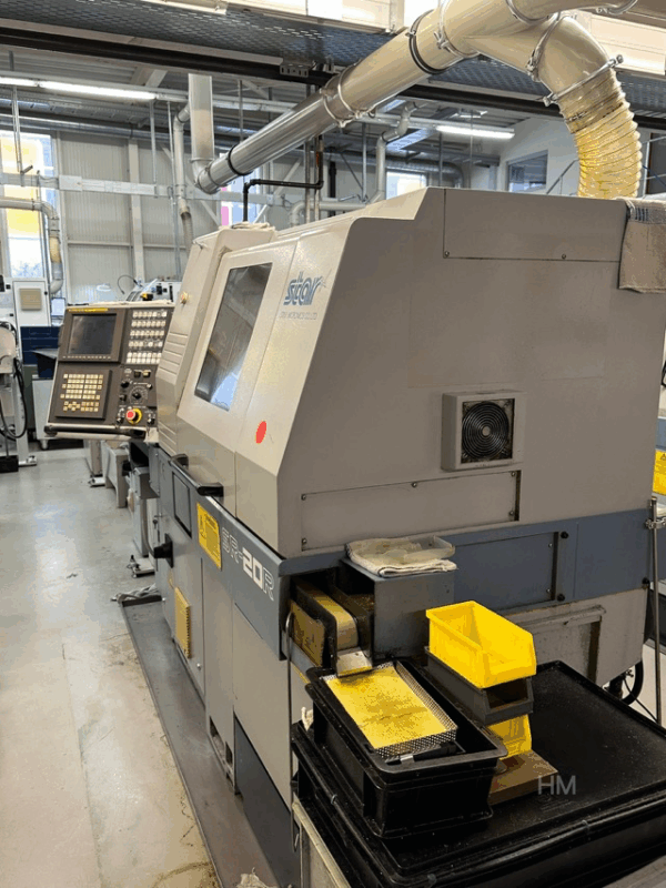 gebr. CNC-Langdrehmaschine/used Swiss-type-lathe STAR SR20R, 2001 (IntNr230346) – Bild 3