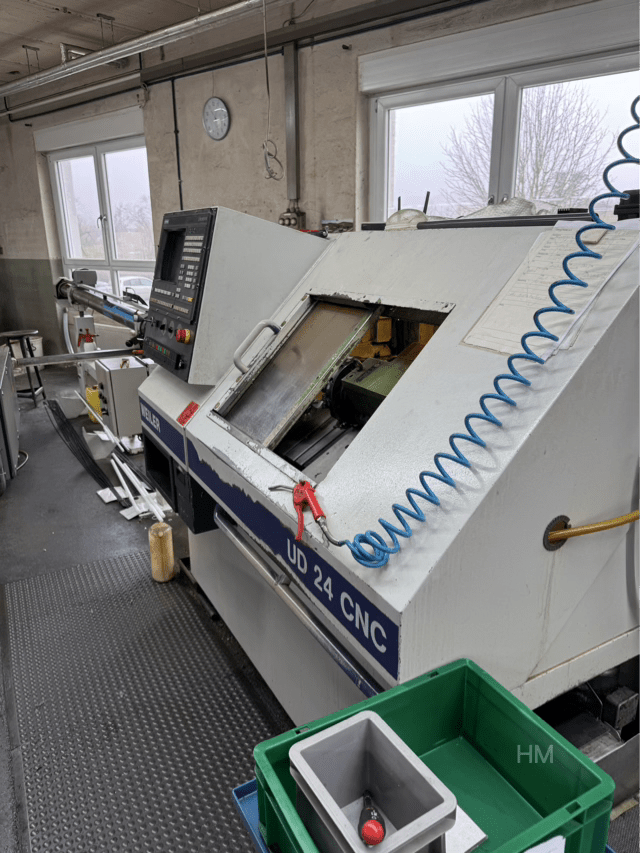 WEILER UD 24 CNC, Bj. 1995 mit IRCO Einzelstangenzuführung IntNr231497