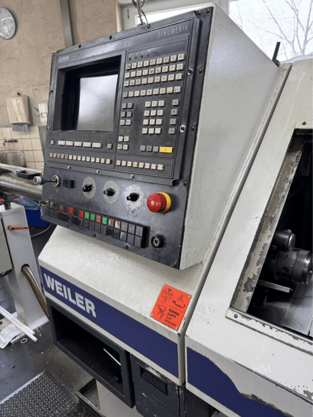 WEILER UD 24 CNC, Bj. 1995 mit IRCO Einzelstangenzuführung IntNr231497 – Bild 2